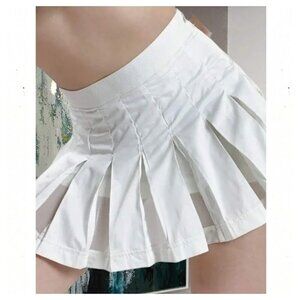 Adidas x Stella McCartney White Mini Tennis Skirt